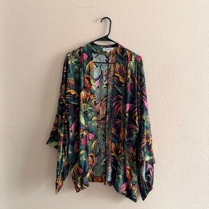 World Market Tropical Kimono Top